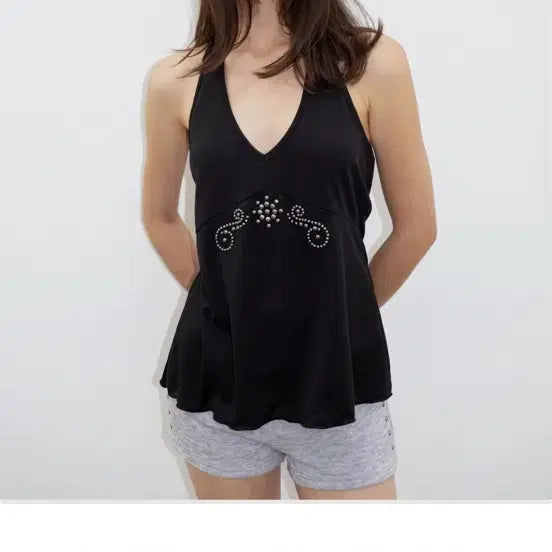 [BUNJANG] Polysem Studded Top / 새상품 폴리수엠 스터드 탑