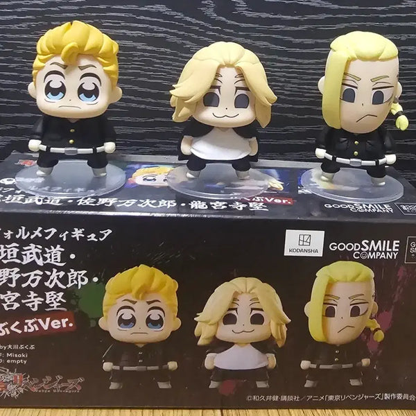 [BUNJANG] Good Smile Company Tokyo Revengers Deformation Figure 3 Set / 굿스마일 도쿄 리벤져스 데포르메 피규어 3종 세트