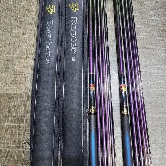 [BUNJANG] Raptor 30s Double Rod Set / 민물낚시대 랩터 30s 쌍포