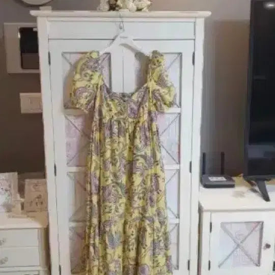 [BUNJANG] Zara Long Dress Floral Pattern / 자라 롱원피스/55-정66
