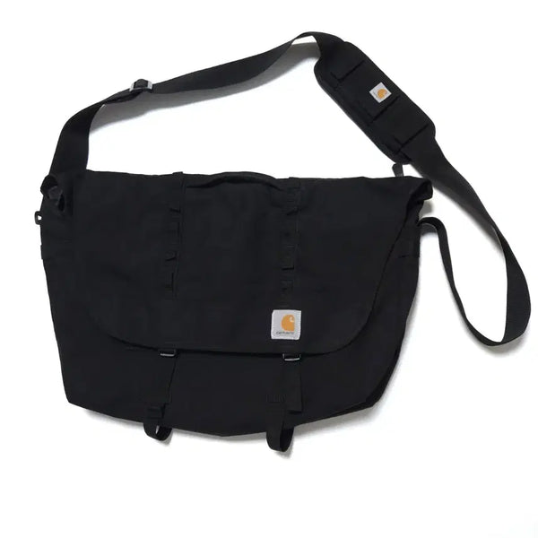 [BUNJANG] Carhartt Cargo Messenger Crossbody Bag Black / 칼하트 카고 메신저백 크로스백 블랙