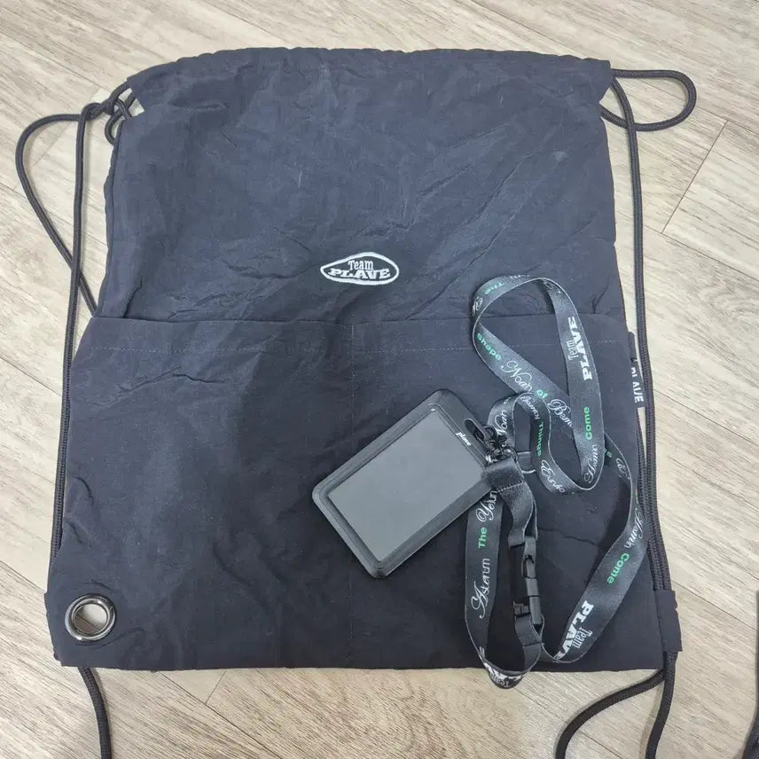 [BUNJANG] Play V Gym Bag & Lanyard Bundle Set / 플레이브 짐색 랜야드 일괄판매