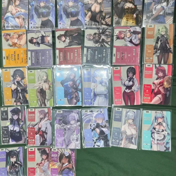 [BUNJANG] Nikke Metallic Pass + AR Card Bundle Set (27 Cards) / 니케 메탈릭패스 + AR카드 27장 일괄 판매