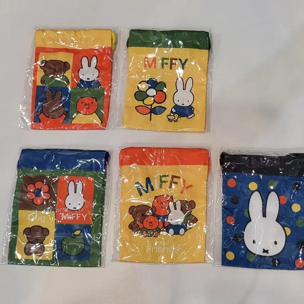 [BUNJANG] Miffy Mini Pouch Set (5 Types) / 미피 미니 파우치 5종 세트