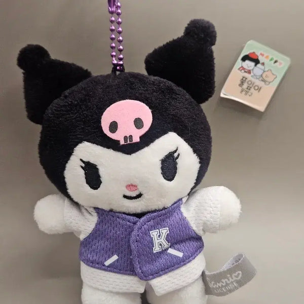[BUNJANG] Sanrio Kuromi Campus Keyring / 쿠로미 캠퍼스 키링. 새상품. 산리오