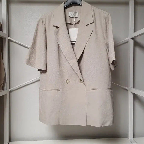 [BUNJANG] LINE EDITION Summer Short-Sleeve Jacket Size 66 / 새상품 라인어디션  여름 반팔 자켓 66