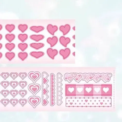 [BUNJANG] Haepulshop Rosy Heart Kiss Cut Sticker & Melting Melody Washi Tape / 서일페 해플샵 키스컷, 마테 띵