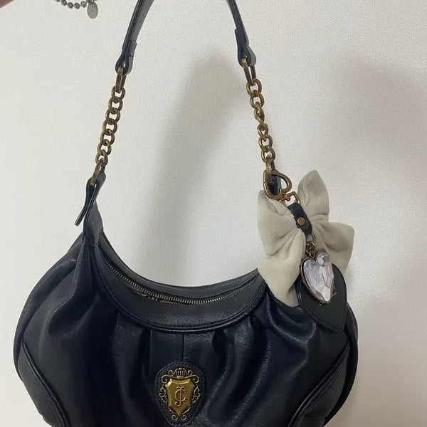 [BUNJANG] Juicy Couture Shoulder Bag / 대대장 쥬시꾸뛰르 숄더백 갸루 핀터깔 Y2k