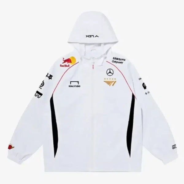 [BUNJANG] T1 2024 Worlds Championship '5-Star' Windbreaker (L) / [새상품]T1 티원 2024 월즈 챔피언 바람막이 L사이즈