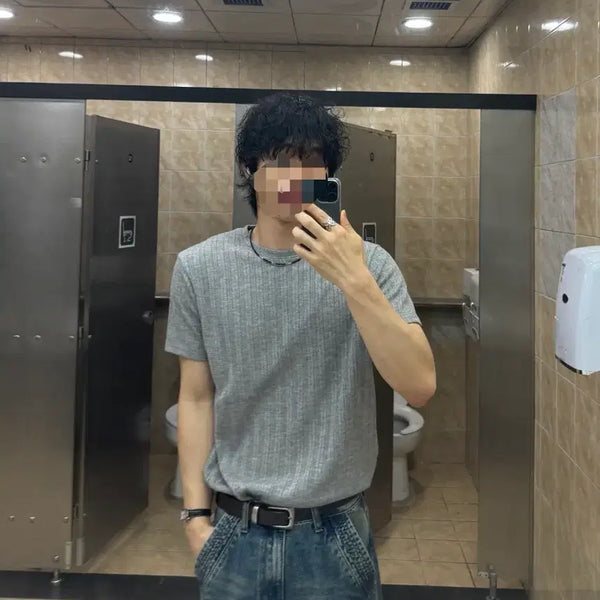 [BUNJANG] Lemond Ribbed Half Knit / 르마드 리브드 하프니트2