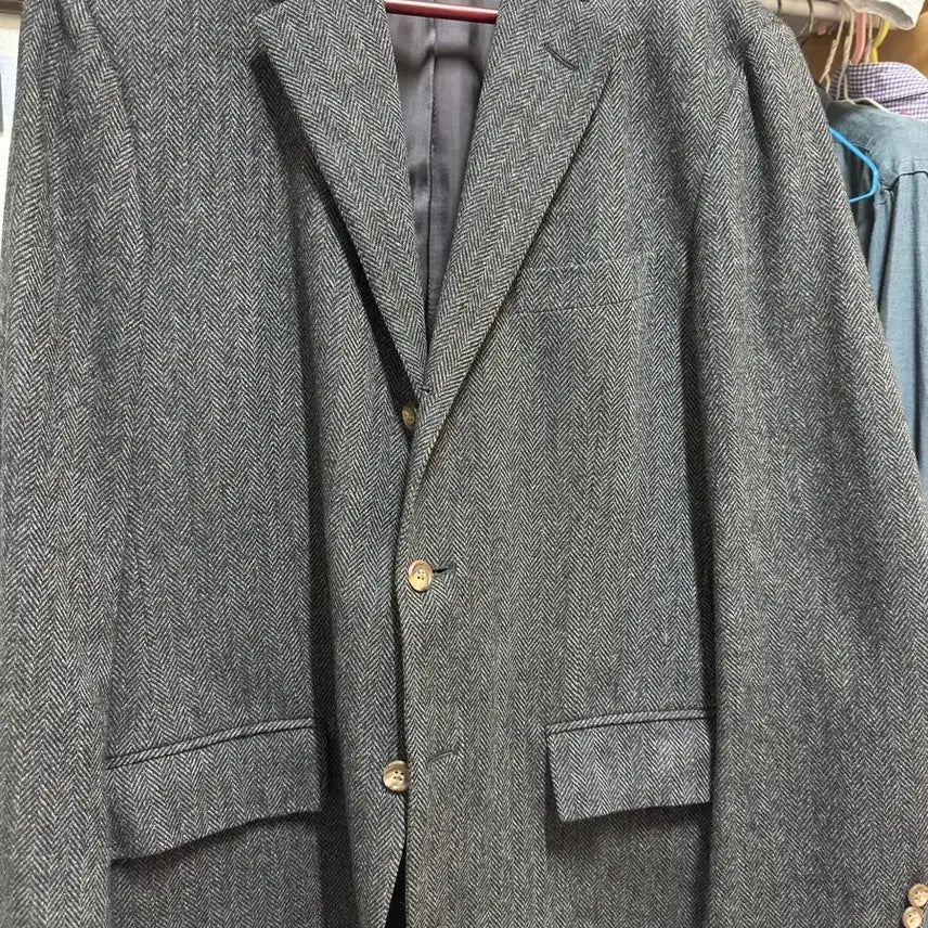 [BUNJANG] Polo Ralph Lauren Herringbone Jacket / 폴로 랄프로렌 헤링본 자켓