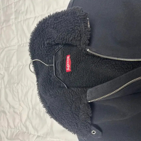[BUNJANG] Supreme 25FW Poured Shirring Lined Bomber Jacket Black L / 슈프림 25FW 포우 셔링 라인드 봄버 자켓 블랙 L사이즈 중고 판매
