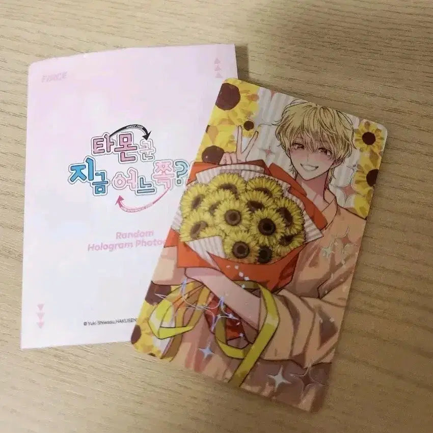[BUNJANG] Tamonn-kun Natsuki Photocard / 타몬군 지금 어느쪽 나츠키 포토카드