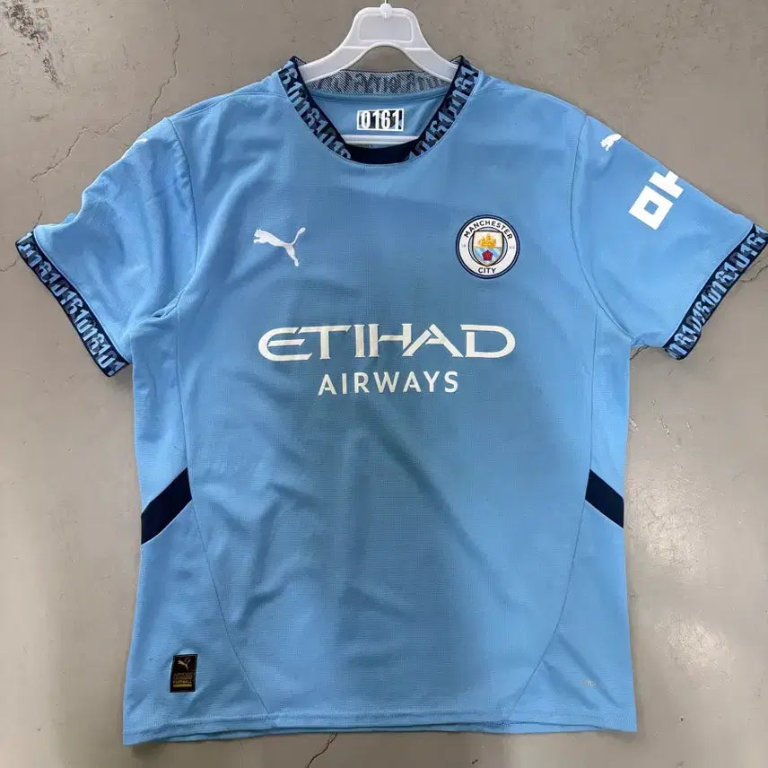 [BUNJANG] Puma Manchester City 24-25 Home Authentic Jersey / 푸마 맨시티 24-25 홈 유니폼 져지 L