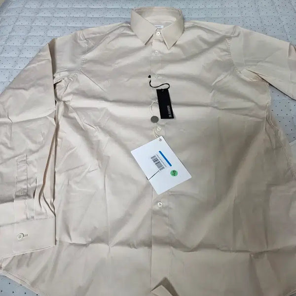 [BUNJANG] Jil Sander Tailored Fit Light Beige Shirt / [42] 질샌더 연베이지 테일러드 핏 셔츠