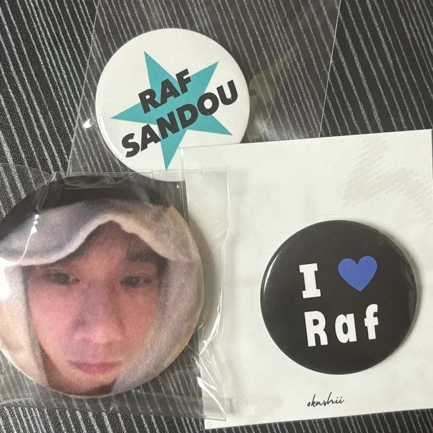 [BUNJANG] Ohashi Rafsando Can Badge Bundle Set / 오카시 라프산두 비공굿 캔뱃지 일괄 양도