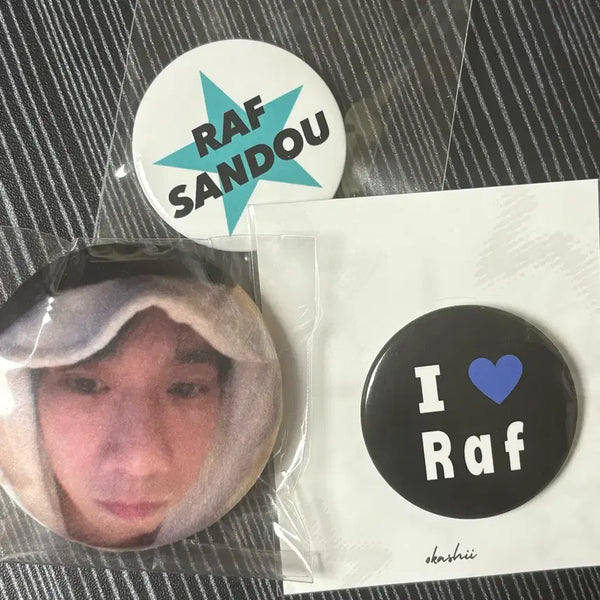[BUNJANG] Ohashi Rafsando Can Badge Bundle Set / 오카시 라프산두 비공굿 캔뱃지 일괄 양도