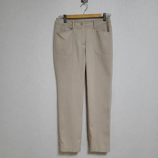 [BUNJANG] All For You Beige Women's Slacks Pants / 올포유 여름 팬츠