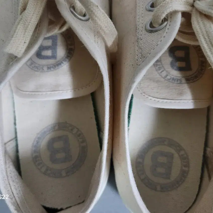 [BUNJANG] BENSIMON Canvas Sneakers EU 38 Ivory / 벤시몽(BENSIMON) 캔버스 스니커즈 38사이즈