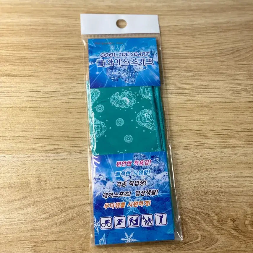 [BUNJANG] Cool Ice Scarf Mint New / 쿨 아이스 스카프 민트색 새 상품