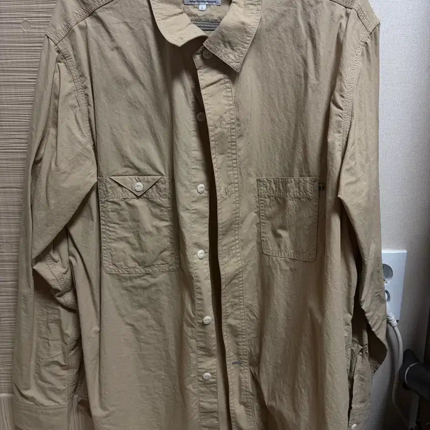 [BUNJANG] Traeton Work Shirt Beige L / 트래통 워크셔츠 베이지L