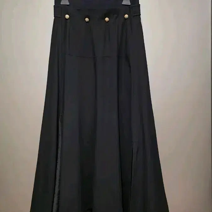 [BUNJANG] Ozsececon 2023 Black Long Skirt / 2023 한섬 오즈세컨 롱 스커트