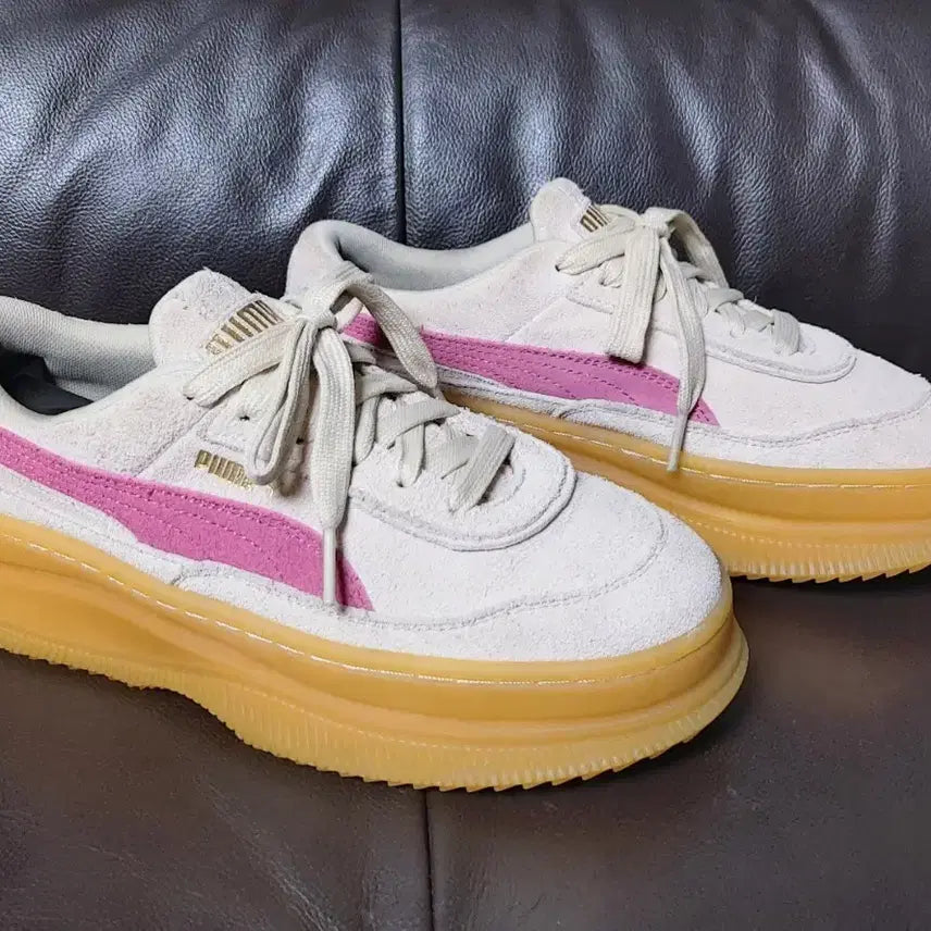 [BUNJANG] Puma Deva Suede Women's Sneakers (240mm) / 푸마 데바 스웨이드 우먼스 스니커즈(240mm)