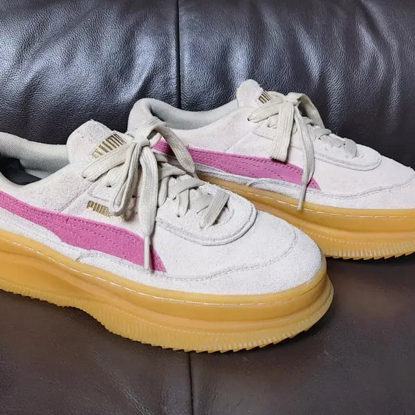 [BUNJANG] Puma Deva Suede Women's Sneakers (240mm) / 푸마 데바 스웨이드 우먼스 스니커즈(240mm)