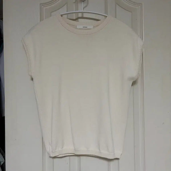 [BUNJANG] Mohair Short Sleeve Knit / 모헤 반팔 니트