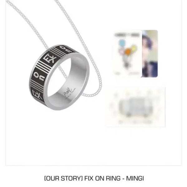 [BUNJANG] ATEEZ Mingi FIX ON RING Sealed + ATEEZ PLAYCODE Sealed Bundle Set / 에이티즈 민기 픽송링 미개봉 + 에이티즈 플레이코드 미개봉 일괄판매