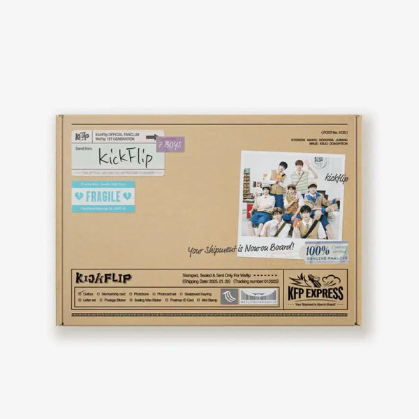 [BUNJANG] Kickflip 1st Membership Kit - All Components (Excluding Membership Card) / 킥플립 멤버십 키트 양도