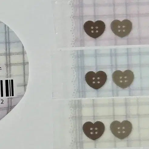[BUNJANG] WayToFetch Love Handkerchief Mix Pattern Washi Tape / [마테띵] 웨이투페치 사랑손수건믹스 패턴 마테띵