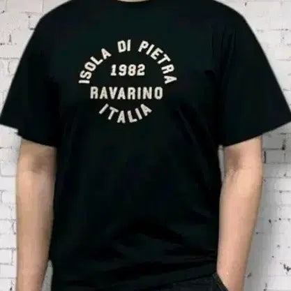 [BUNJANG] Stone Island Logo Print T-Shirt / 스톤아일랜드 티셔츠