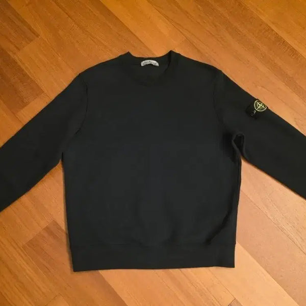 [BUNJANG] Stone Island 22FW Sweatshirt Black / 스톤아일랜드 22FW 맨투맨 블랙 백화점정품 M