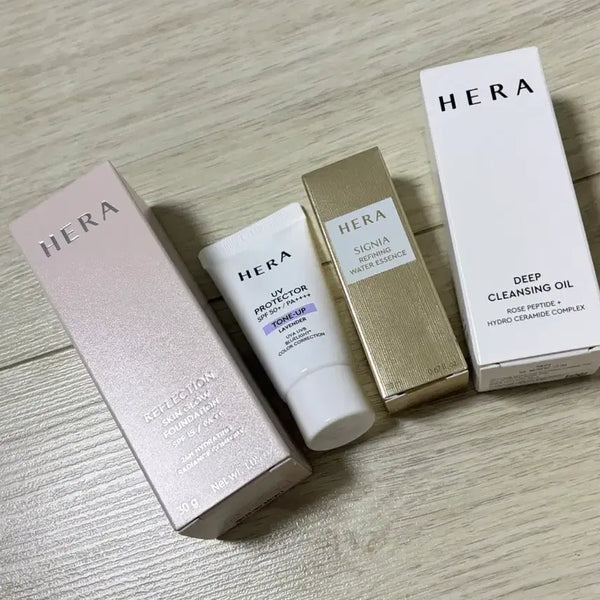 [BUNJANG] Hera Reflection Skin Glow Foundation 17N1 Ivory / [새상품]헤라 리플렉션 스킨 글로우 파운데이션 17N1 아이보리
