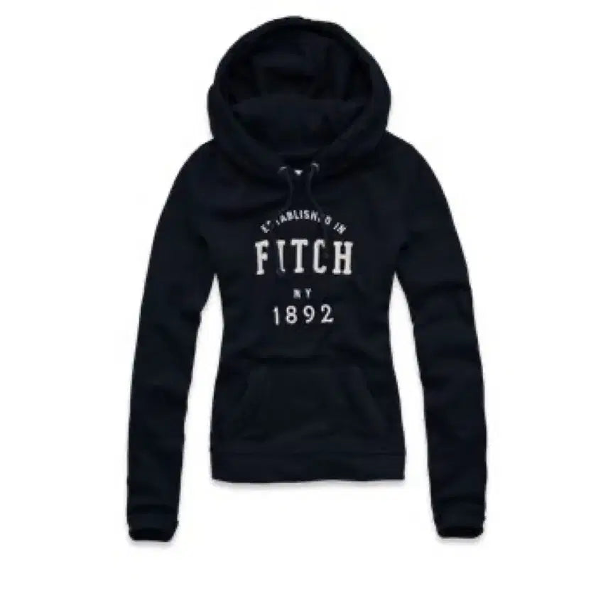 [BUNJANG] Abercrombie & Fitch Y2K Navy Hoodie XS / 아베크롬비 Y2K 후트티 네이비