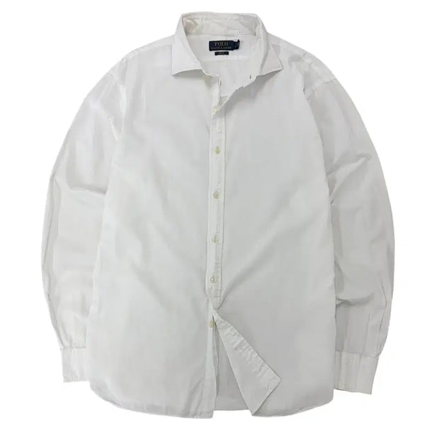 [BUNJANG] Polo Ralph Lauren Skull Pattern Oxford Shirt White / 폴로 스컬 패턴 옥스포드 셔츠 화이트 (100~105)