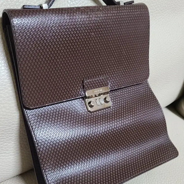 [BUNJANG] A. Testoni Genuine Leather Briefcase / a.testoni 천연가죽 서류가방 / 브리프케이스