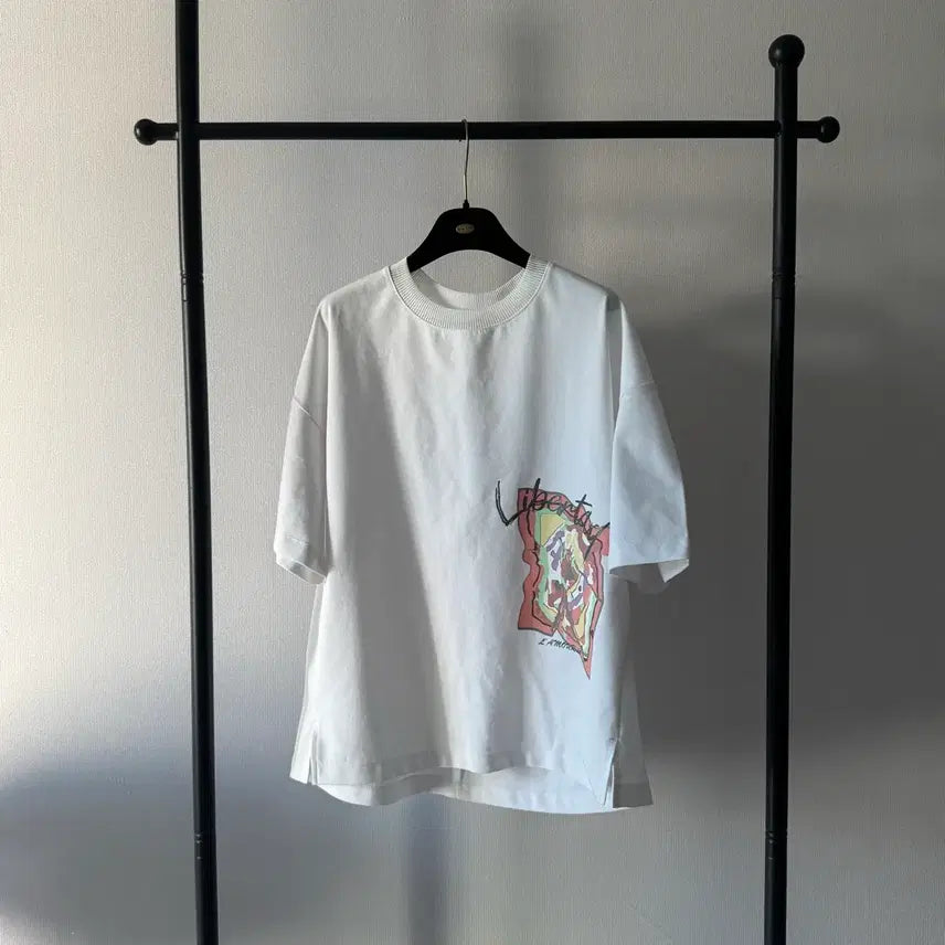 [BUNJANG] Leni by Leni Bone Short-Sleeved T-shirt / 레니바이레니본 반팔 티셔츠