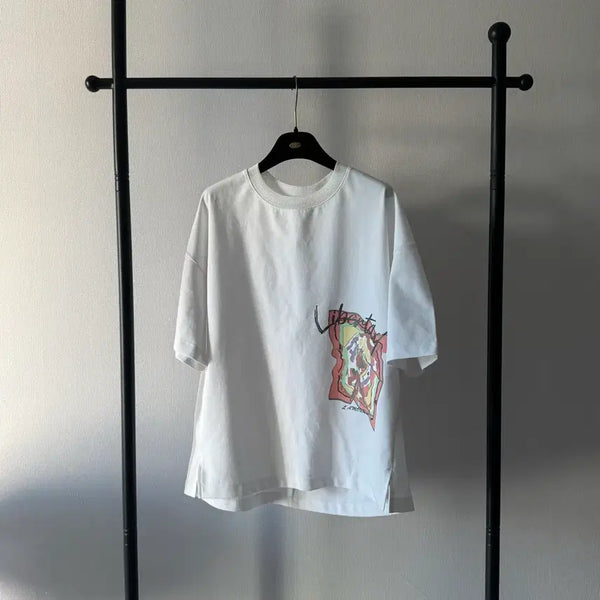 [BUNJANG] Leni by Leni Bone Short-Sleeved T-shirt / 레니바이레니본 반팔 티셔츠