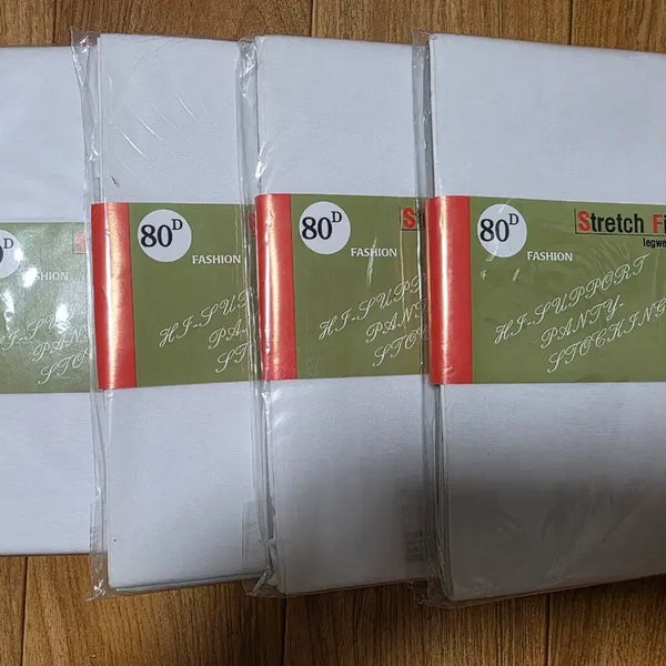 [BUNJANG] 80D Opaque High-Elasticity Tights (Set of 4) / 80D 불투명 고탄력 타이즈