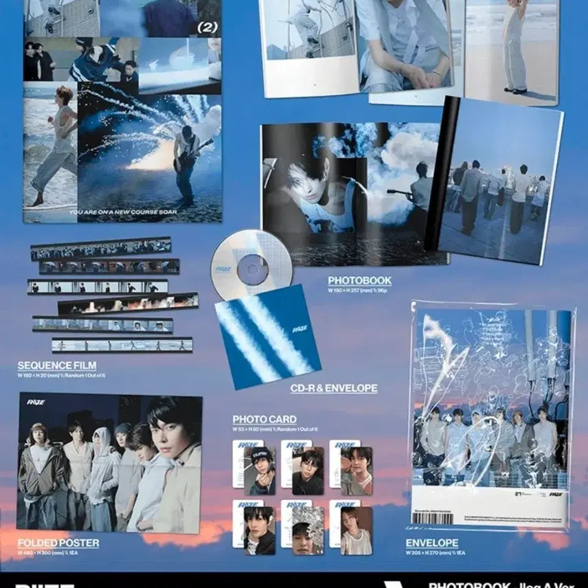 [BUNJANG] RIIZE Mini Album Vol. 2 'RIIZING' Photobook A Ver. (Anton) Photocard Set / RIIZE 미니앨범2집 II 포토북Aver(앤톤)