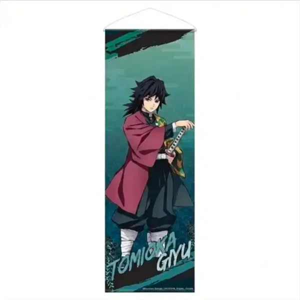 [BUNJANG] Demon Slayer Giyu Tomioka Tapestry Standee & Umbrella Mascot / 귀멸의 칼날 토미오카 기유 테피스트리 등신대 테피 태피 우산 마스코트