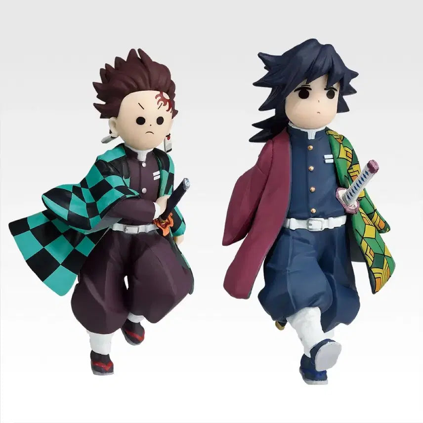 [BUNJANG] Demon Slayer Ichiban Kuji Upper Rank 2 Giyu Tanjiro D Prize Tetechi Figure / 귀멸의 칼날 쿠지 제일복권 상현의 2 기유 탄지로 d상 테치테치 피규어 귀칼