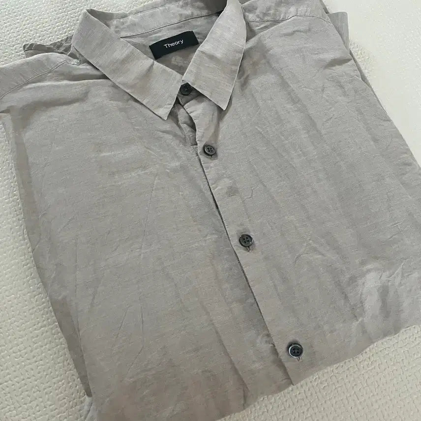 [BUNJANG] Theory Linen Shirt XL / 띠어리 린넨셔츠 xl