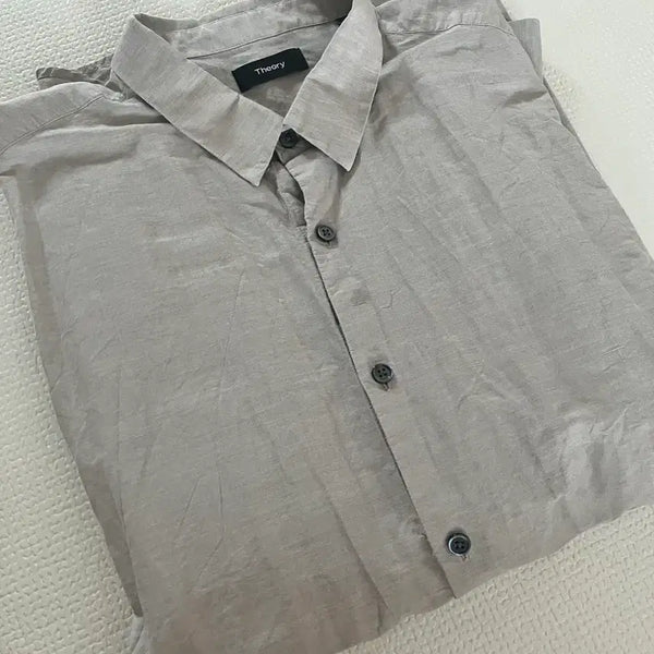 [BUNJANG] Theory Linen Shirt XL / 띠어리 린넨셔츠 xl