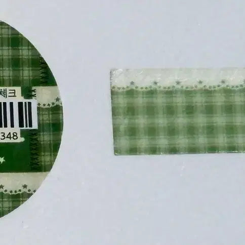 [BUNJANG] Way to Fetch Patchwork Matcha Check Washi Tape / [마테띵] 웨이투페치 패치워크 말차체크 마테띵