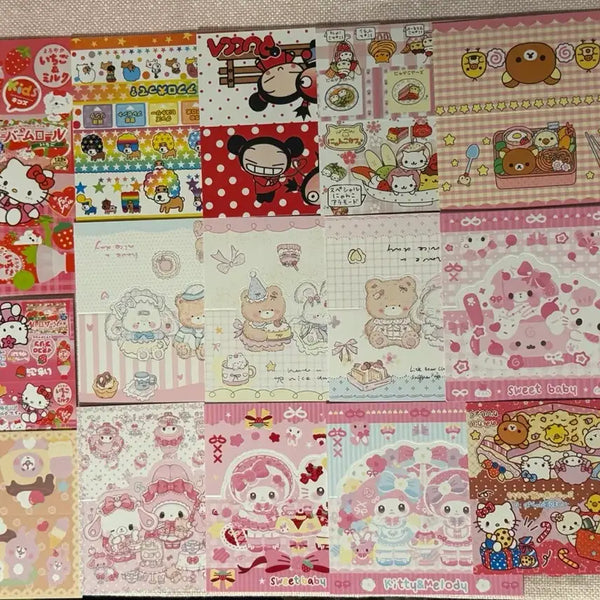 [BUNJANG] Strawberry Hello Kitty Header Tag Set / 헤더택