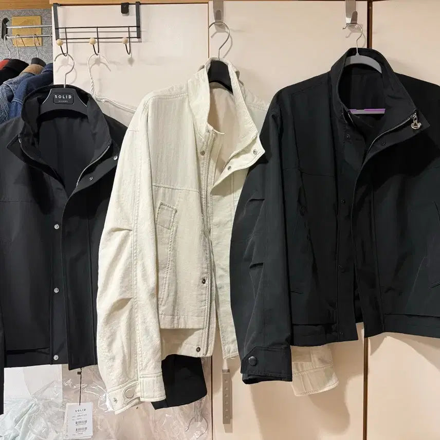 [BUNJANG] Solid Homme 25SS Shell Parka Black / 솔리드옴므 쉘파카 25ss 블랙 46