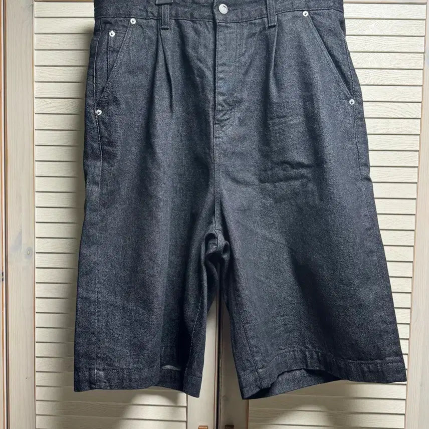 [BUNJANG] Youth Bermuda Denim Shorts Black / (L) 유스 버뮤다 데님팬츠 블랙